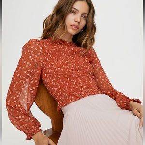 Aritzia-Lilith blouse